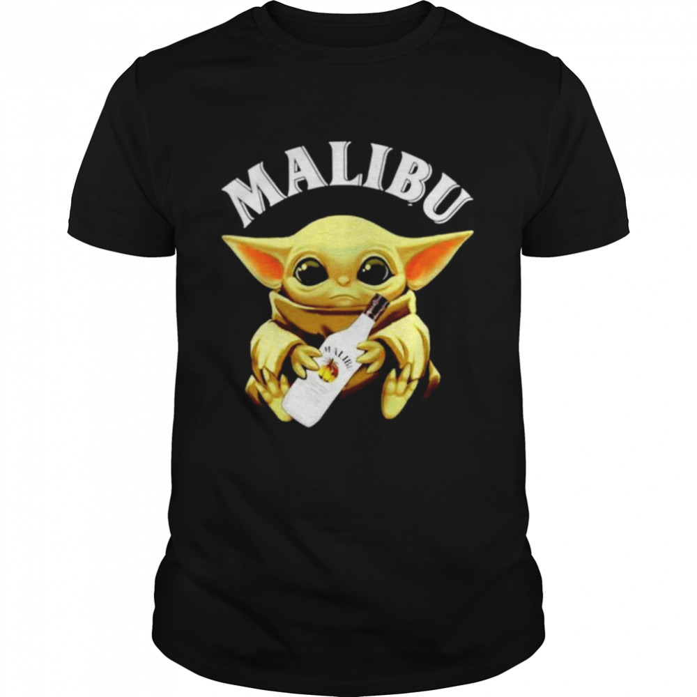 Baby Yoda Hug Malibu shirt