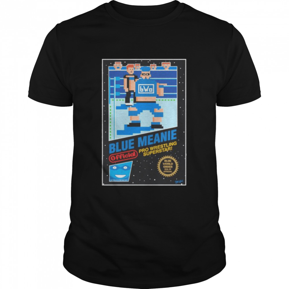 Blue Meanie pro wrestling superstar shirt Classic Men's T-shirt