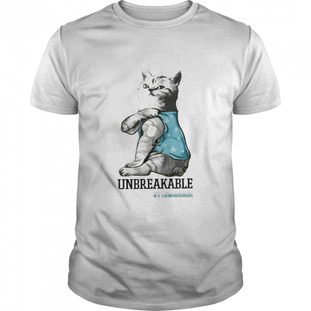 Cat Tattoo Unbreakable #T1Warrior Shirt