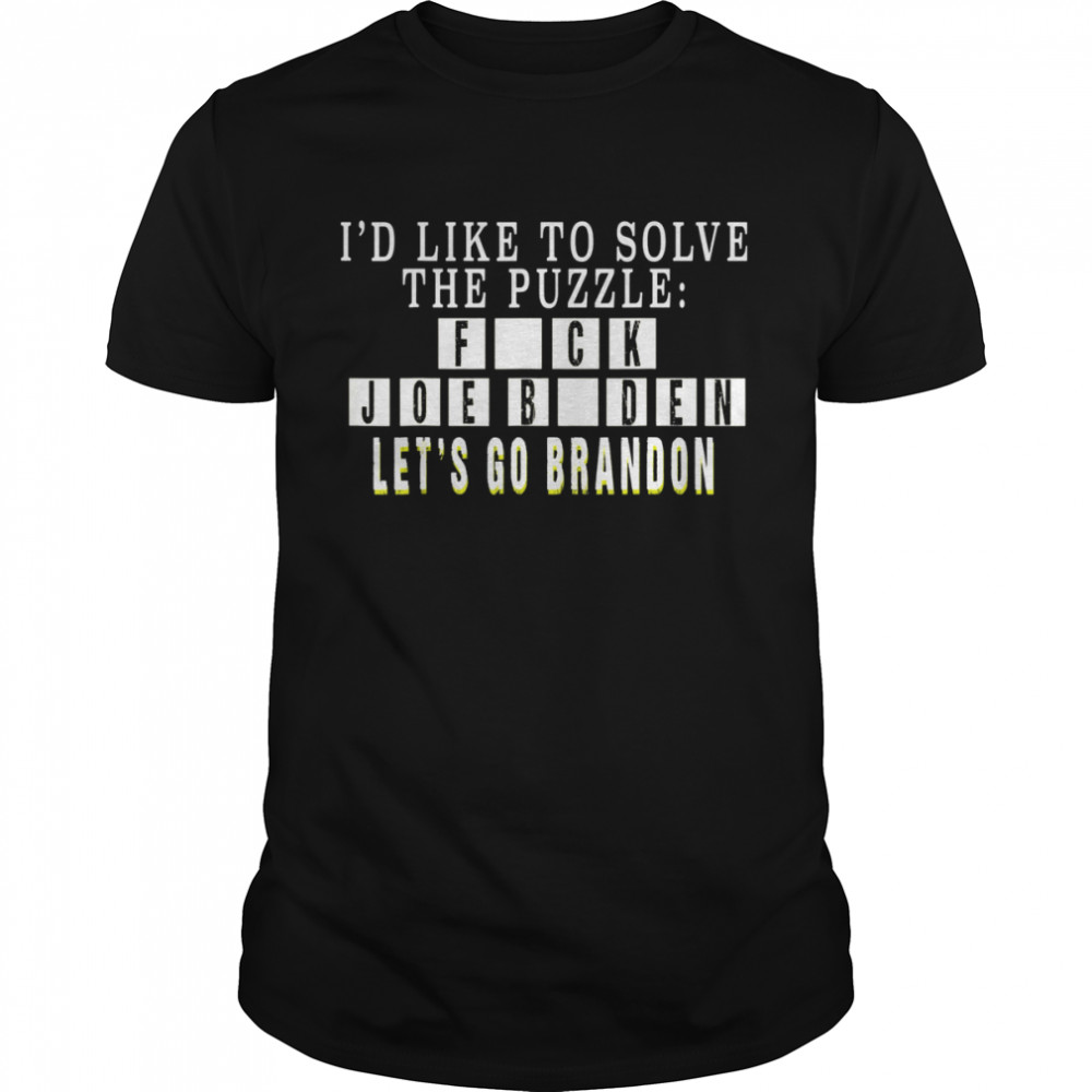 F Joe Biden Let’s Go Brandon Chant Shirt