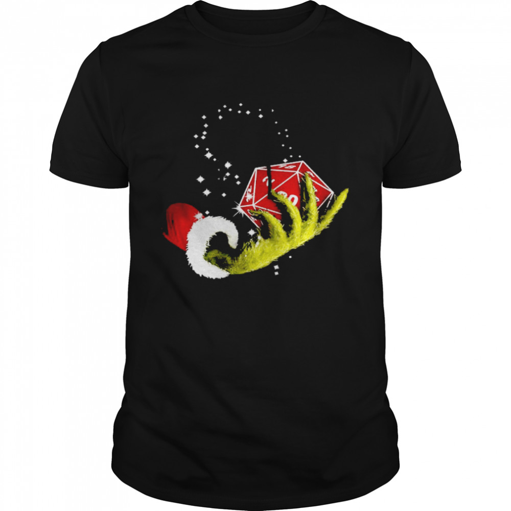 Hand Grinch Dice Christmas Shirt