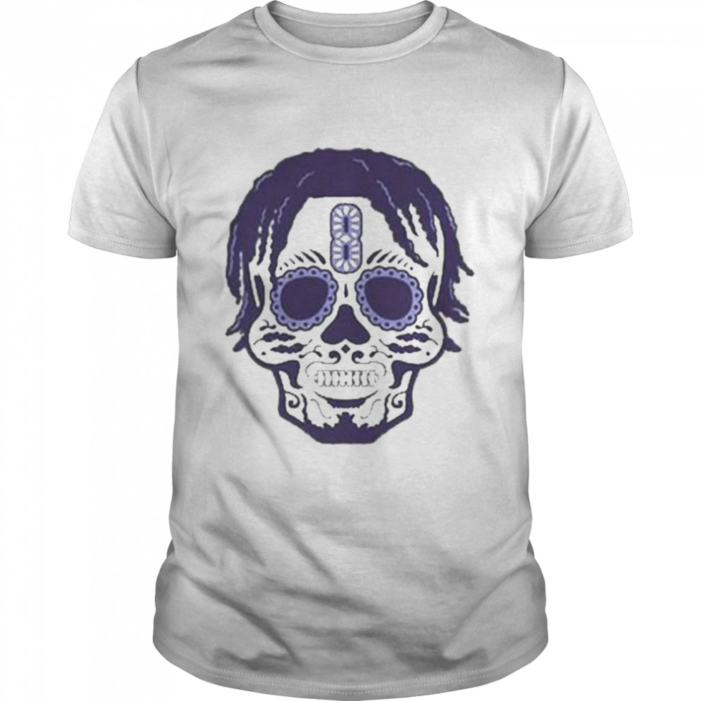 Lamar Jackson Sugar Skull Shirt