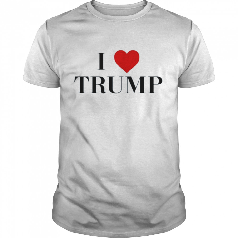 Scott MacFarlane I Love Trump Shirt