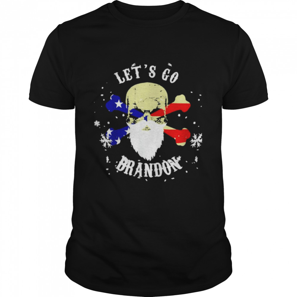 Skull Let’s Go Brandon Let’s Go Brandon Christmas Sweatshirt