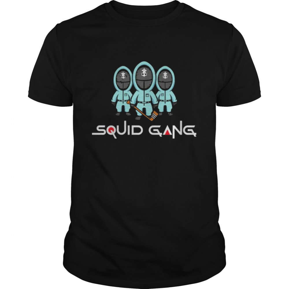 Squid Gang Seattle Hockey Tee Shirt