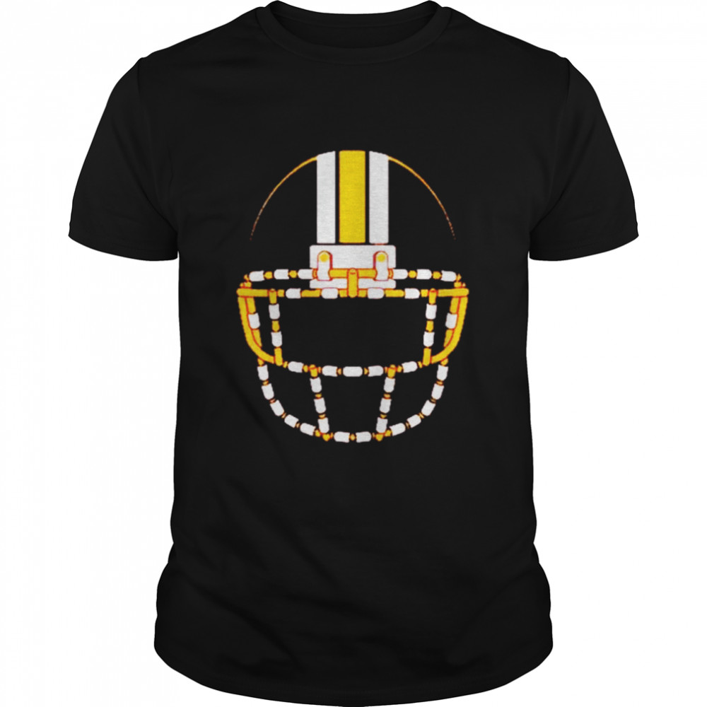 Washington taped-up face mask shirt