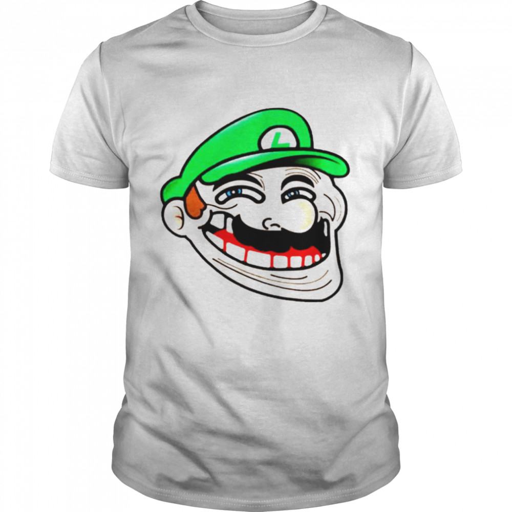Awesome luigi Super Mario Meme shirt