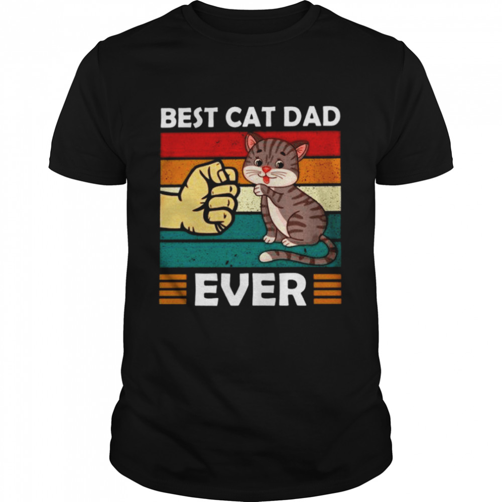 Best cat dad ever shirt