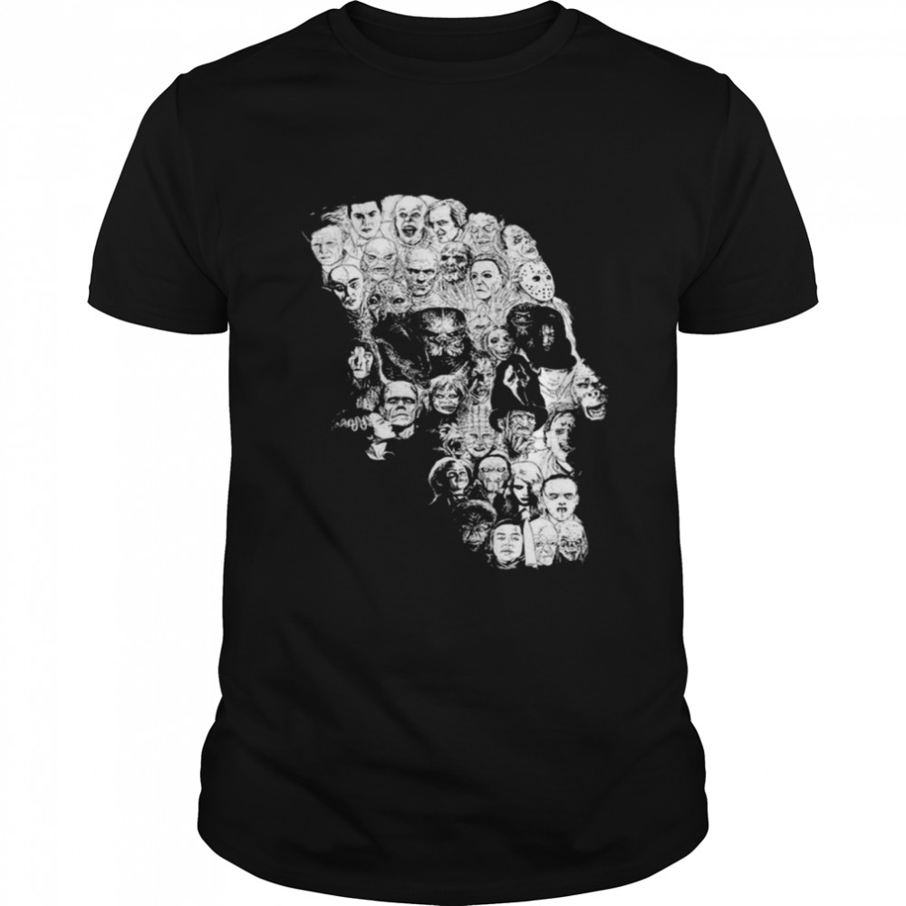 Horror Skull Characters Shirt