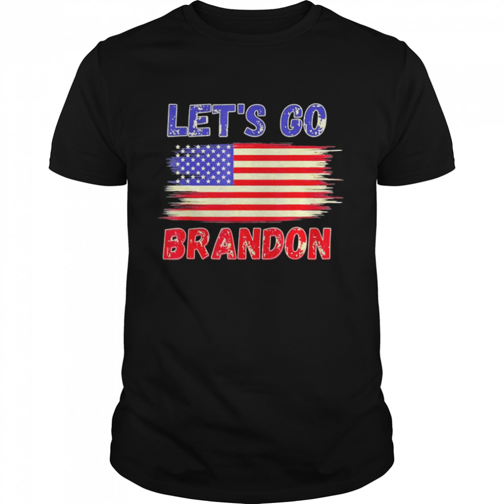 Let’s Go Brandon American Flag Shirt