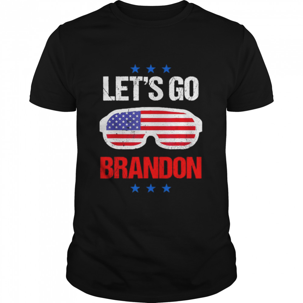 Let’s Go Brandon Chant Sunglasses Impeach 46 T-Shirt