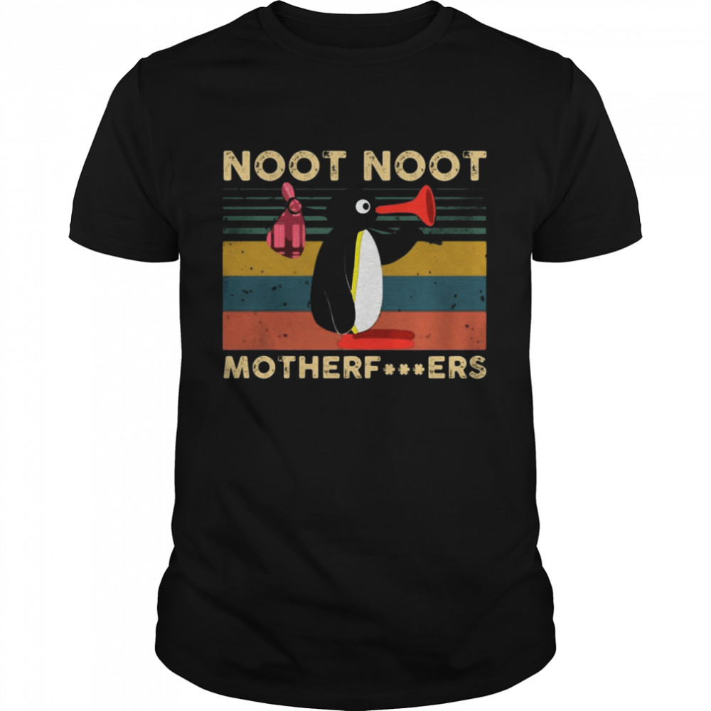 Penguin noot noot motherfucker vintage shirt
