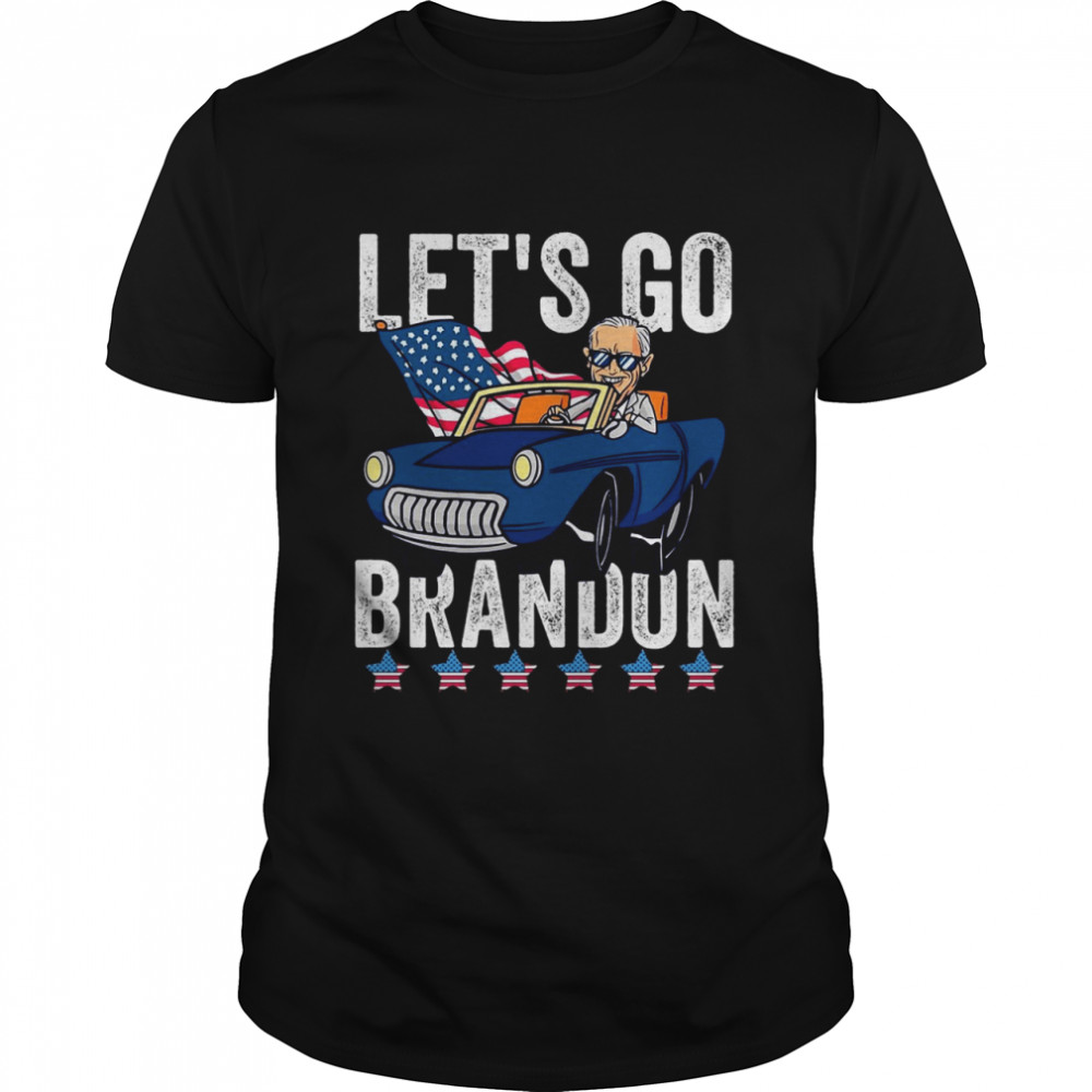 American Flag pumpkin Let’s Go Brandon T-shirt