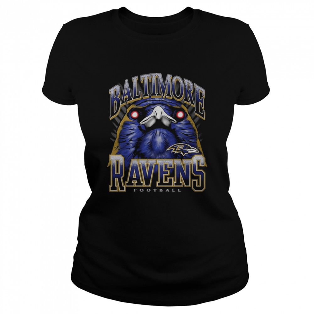 Baltimore Ravens Football Primal Fan  Classic Women's T-shirt
