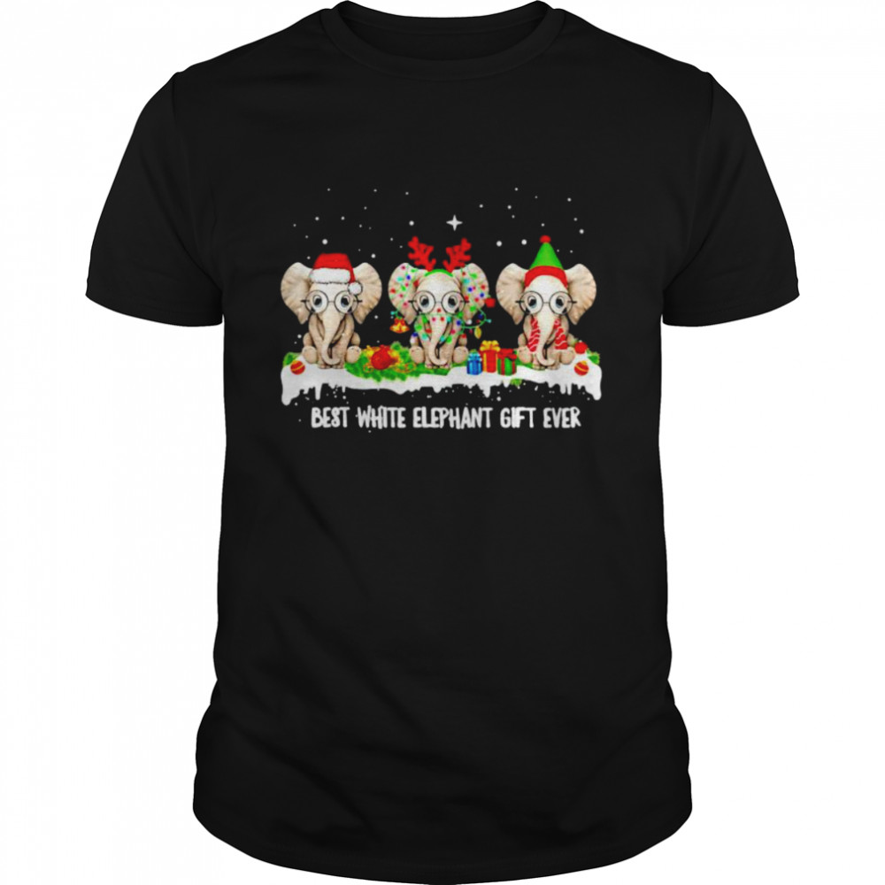 best white elephant gift ever Christmas shirt