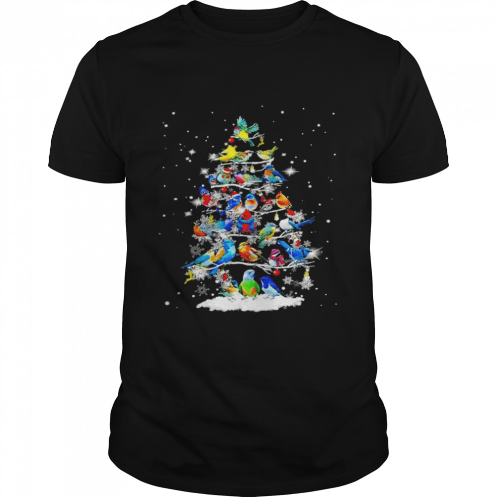 Birds Christmas Tree shirt