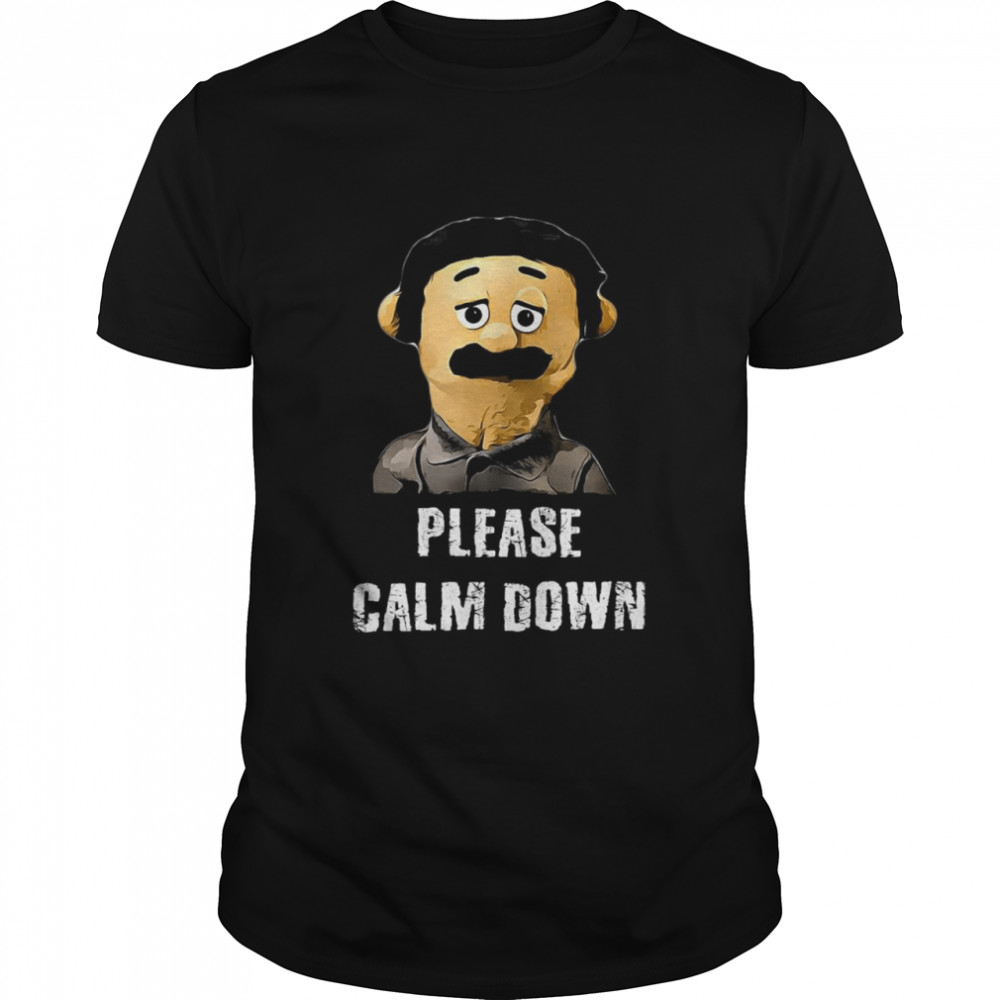 Please Calm Down Awkward Puppets 2021 Shirt