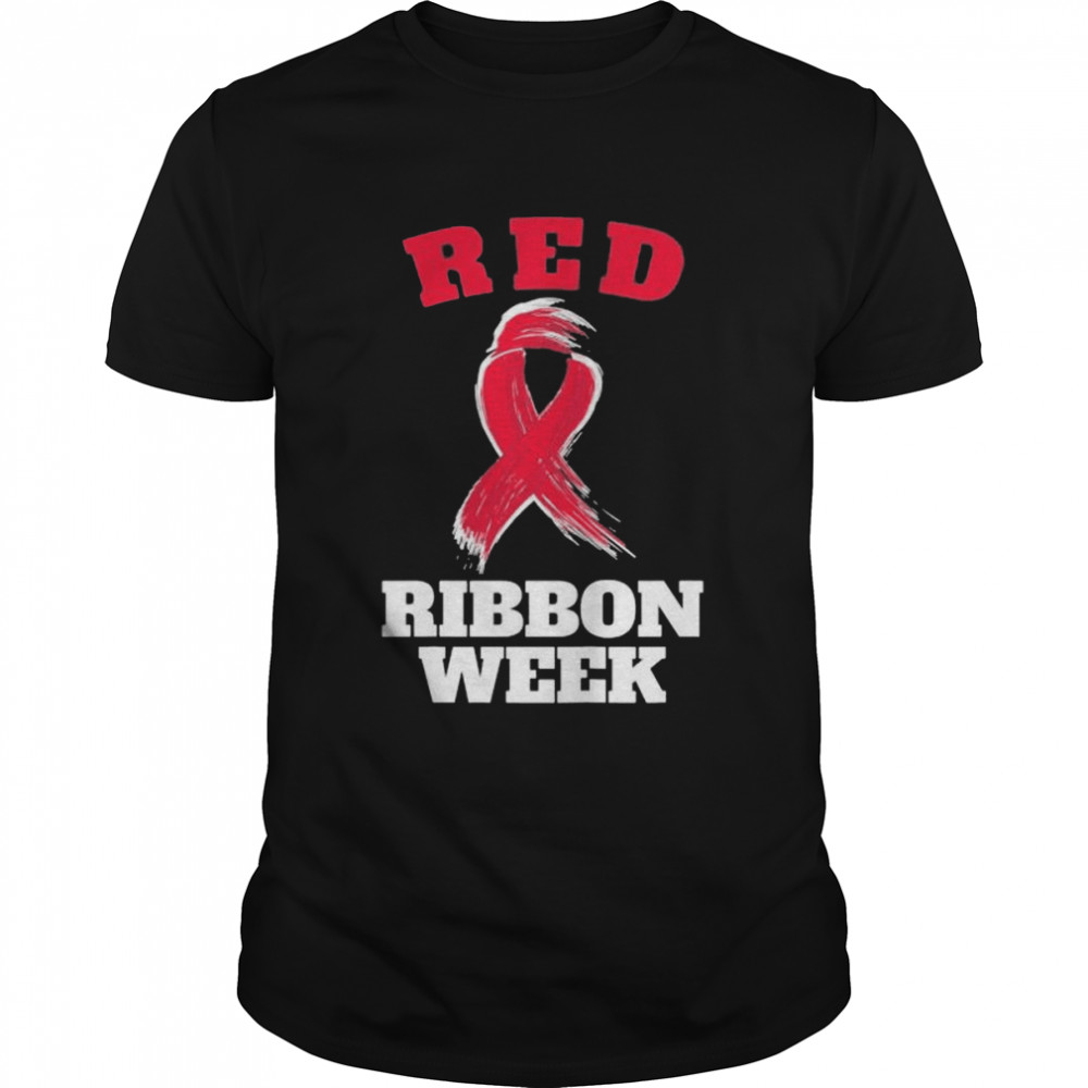 Red Ribbon week shirt