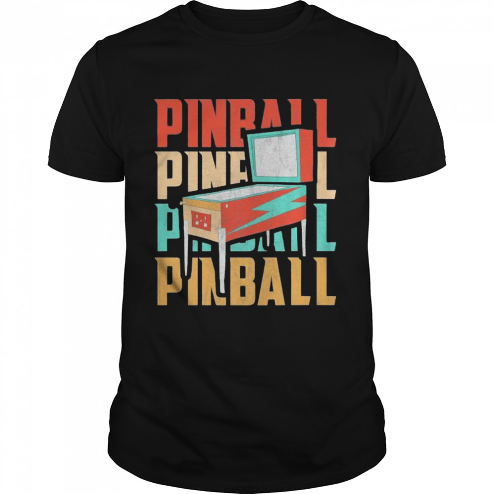 Retro Pinball shirt