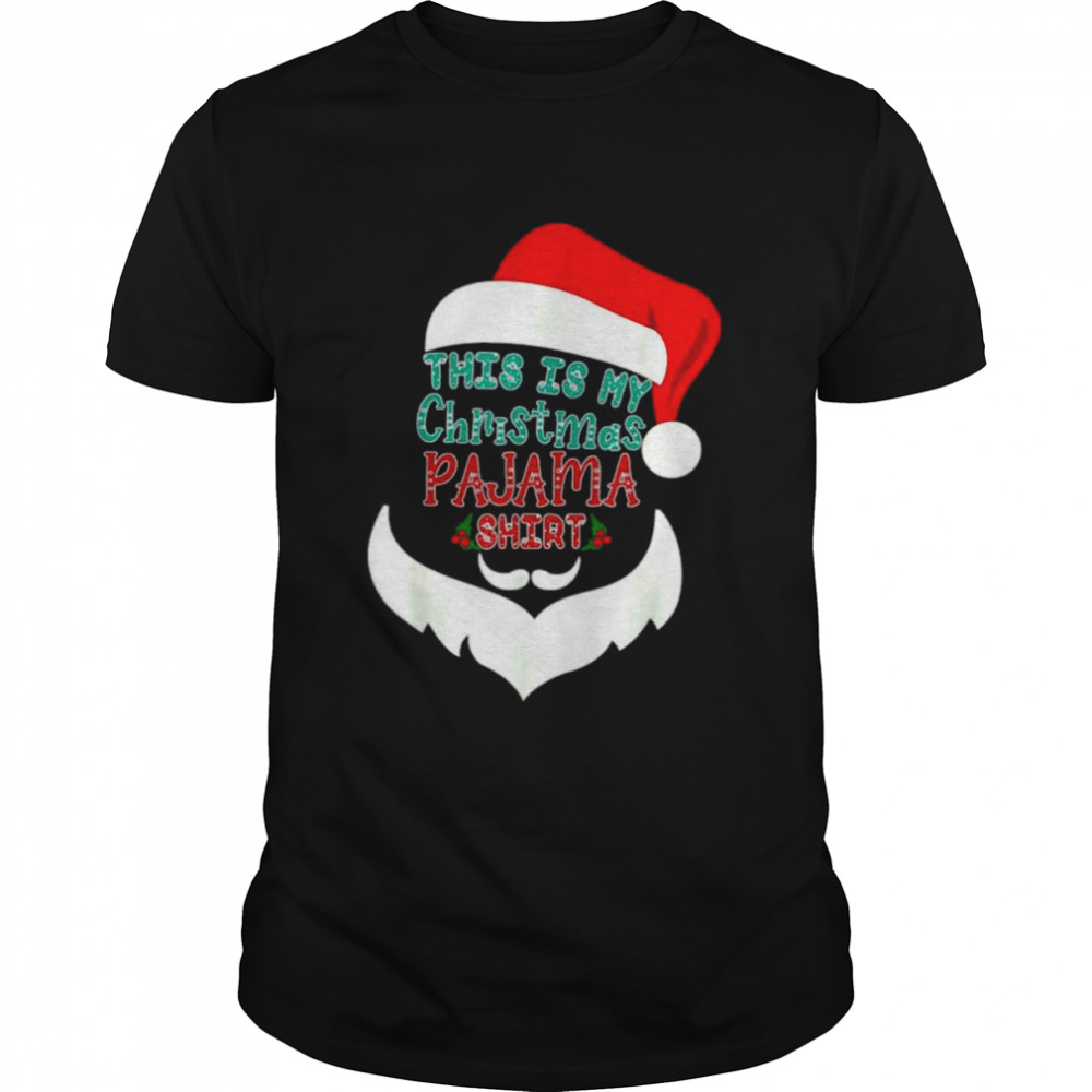 This Is My Christmas Pajama tee Xmas Lights Holiday T Shirt