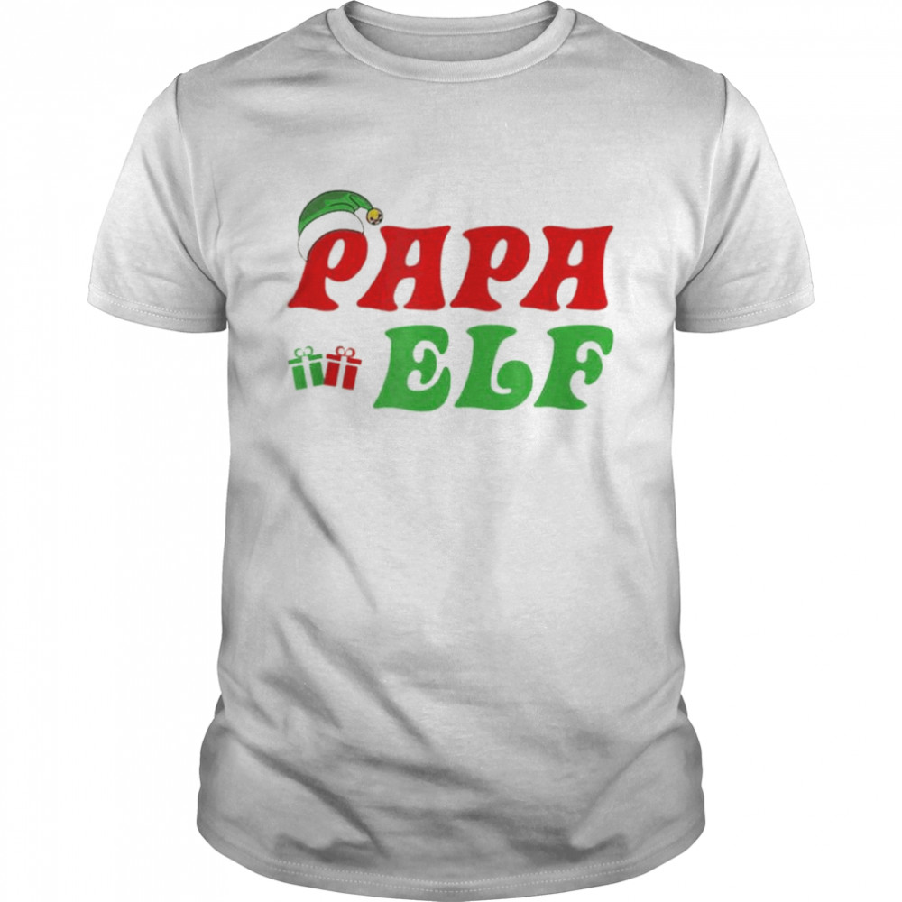 Christmas Santa Papa Elf shirt