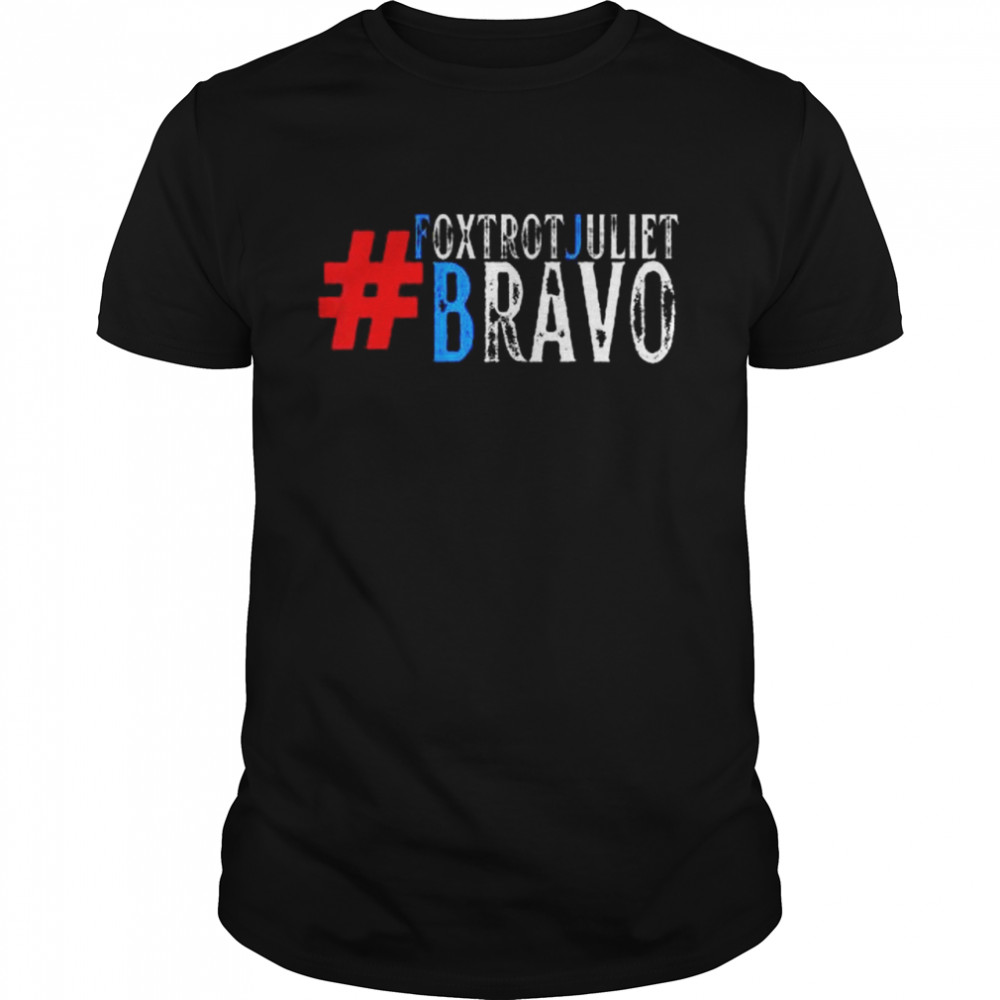 Foxtrot Juliet Bravo Meme Bare Shelves TShirt