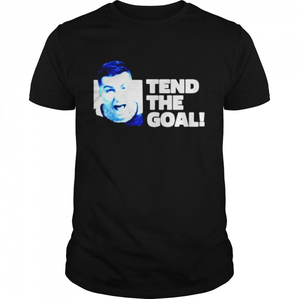 Goaltender tend the goal shirt