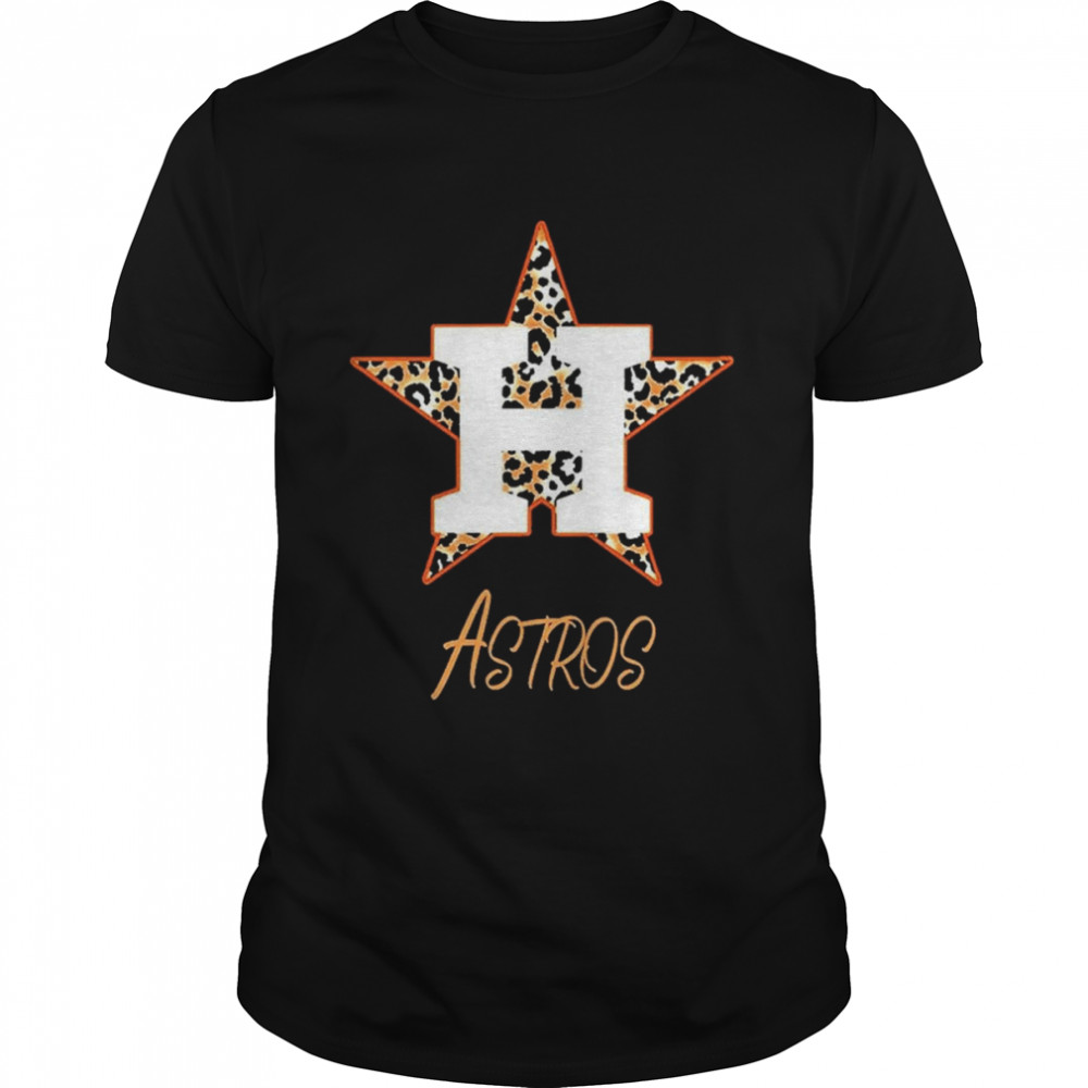 Houston Astros Leopard shirt