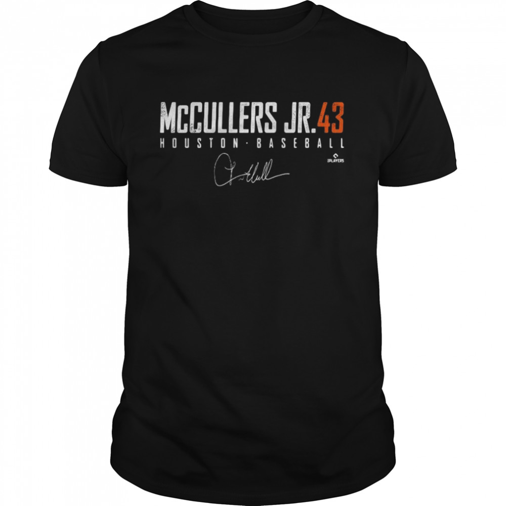 Lance McCullers Jr 43 Houston Astros Baseball Signature Shirt