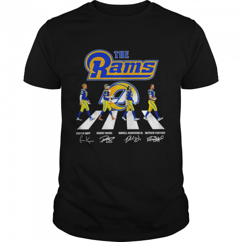 Los Angeles Rams The Rams Players Abbey Road signatures shirt Classic Men's T-shirt