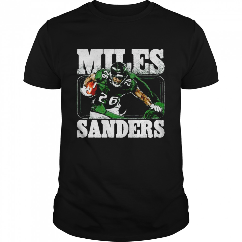 Philadelphia Eagles Miles Sanders Stiff Arm Shirt