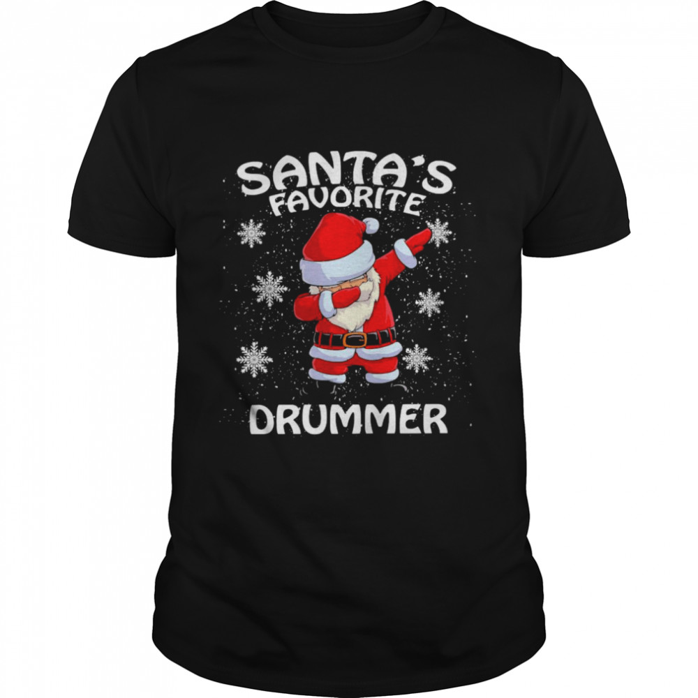 Santa’s Favorite Drummer Christmas Sweater T-shirt