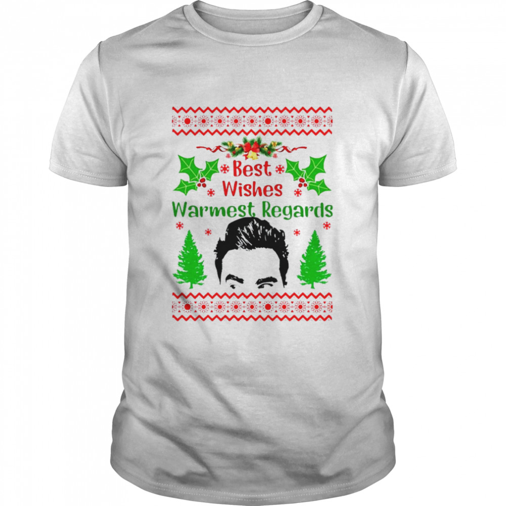 Schitt’s Creek Best Wishes Warmest Regards Ugly Christmas Shirt