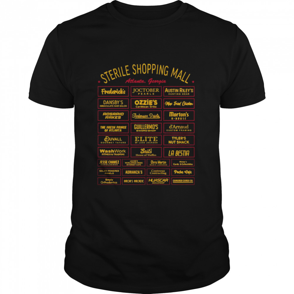 Sterile shopping mall Atlanta Georgia Shirt