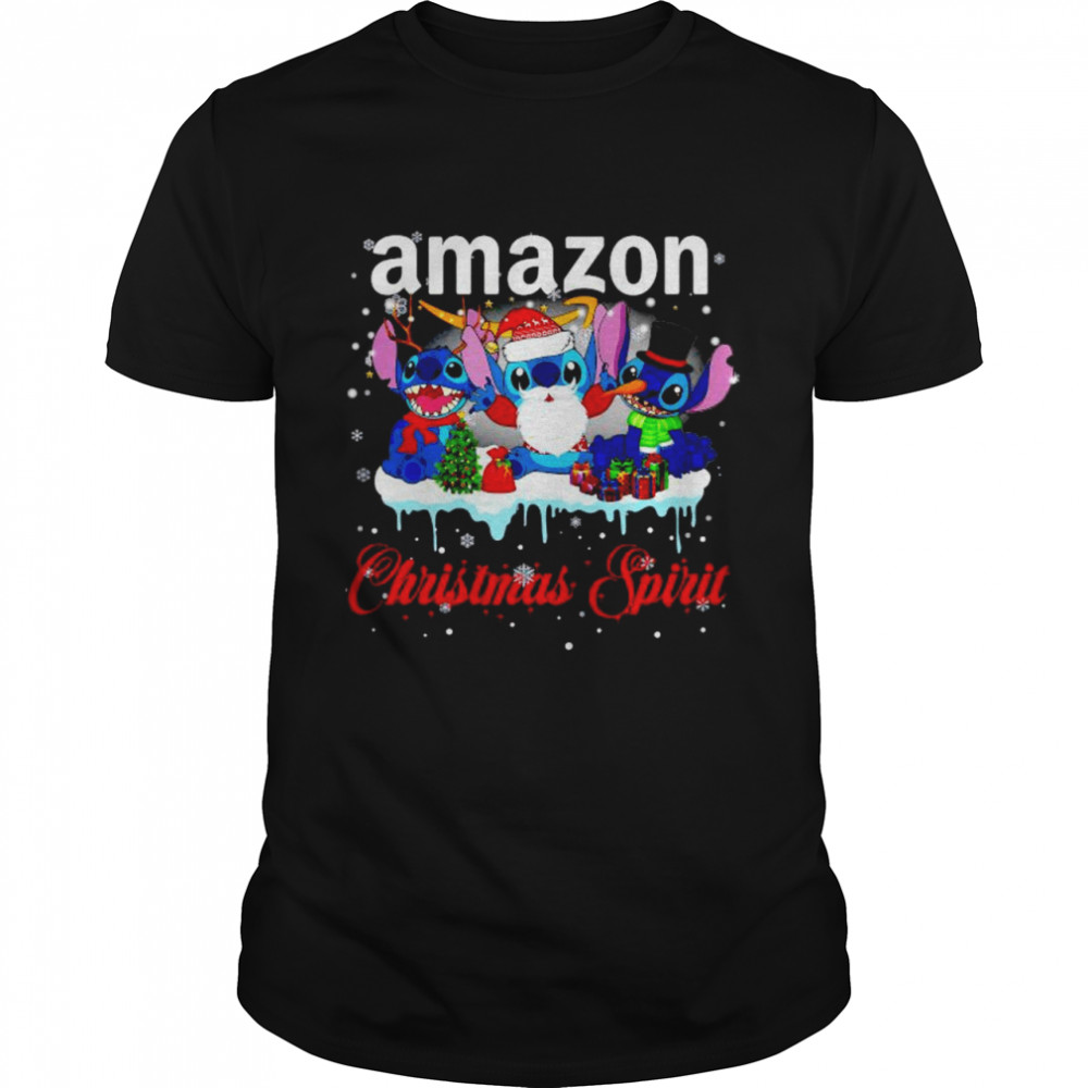 Stitchs Amazon christmas spirit shirt