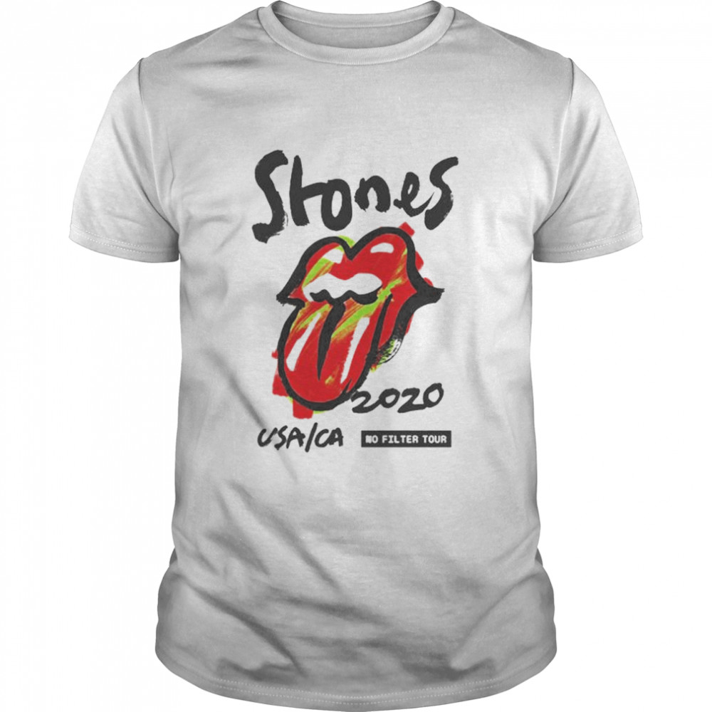 The Rolling Stones No Filter Tour USA CA 2020 shirt