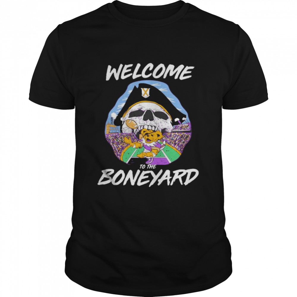 Top welcome to the Boneyard shirt