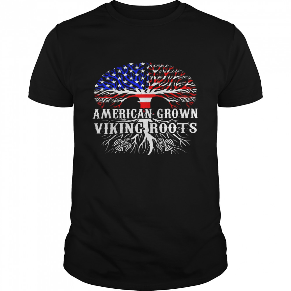 American grown viking roots shirt