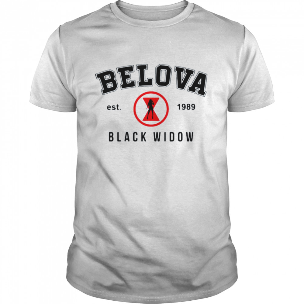 Belova Est 1989 Black Widow Shirt