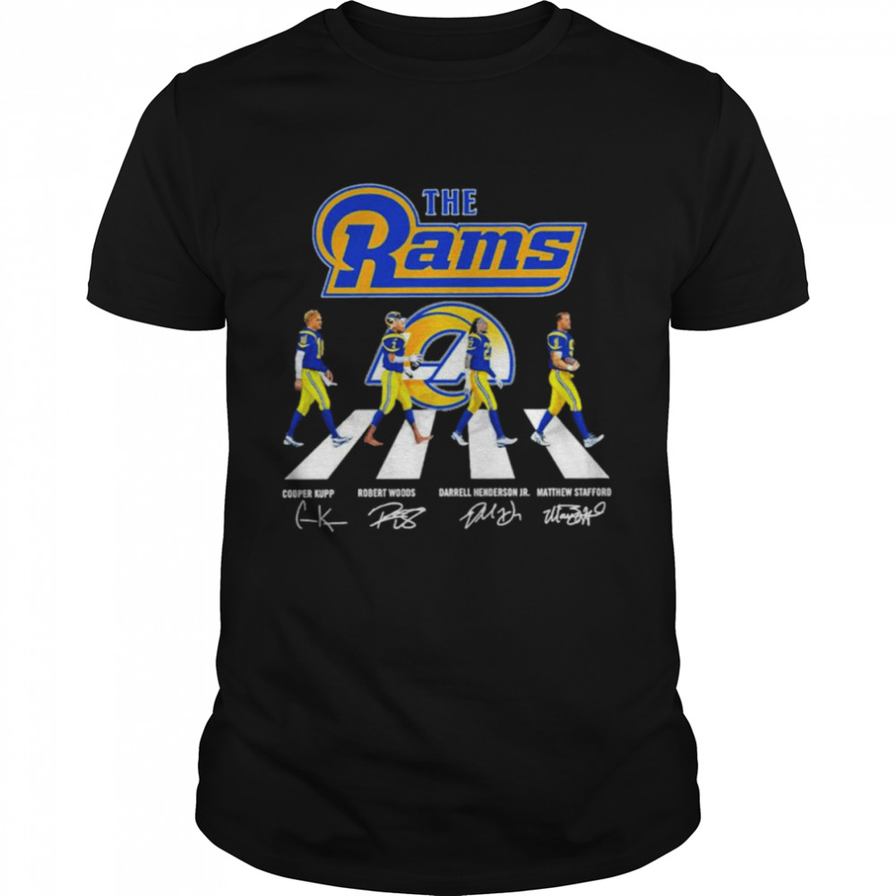 Los Angeles Rams The Rams Players Abbey Road signatures shirt