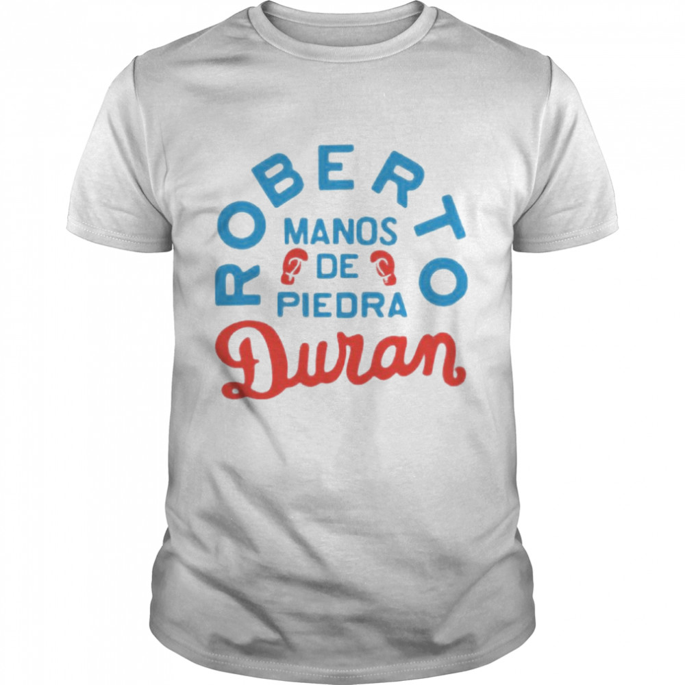 Roberto manos de piedra duran shirt