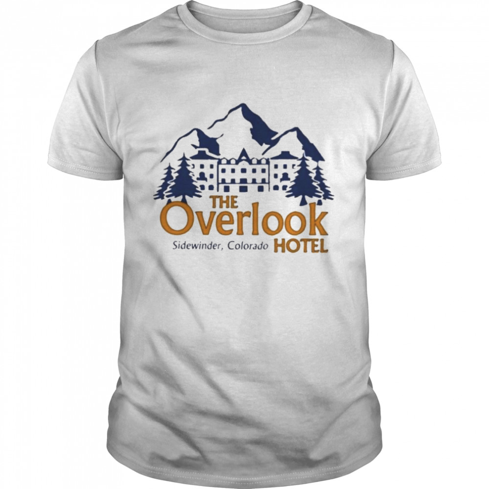 The overlook sidewinder Colorado hotel shirt