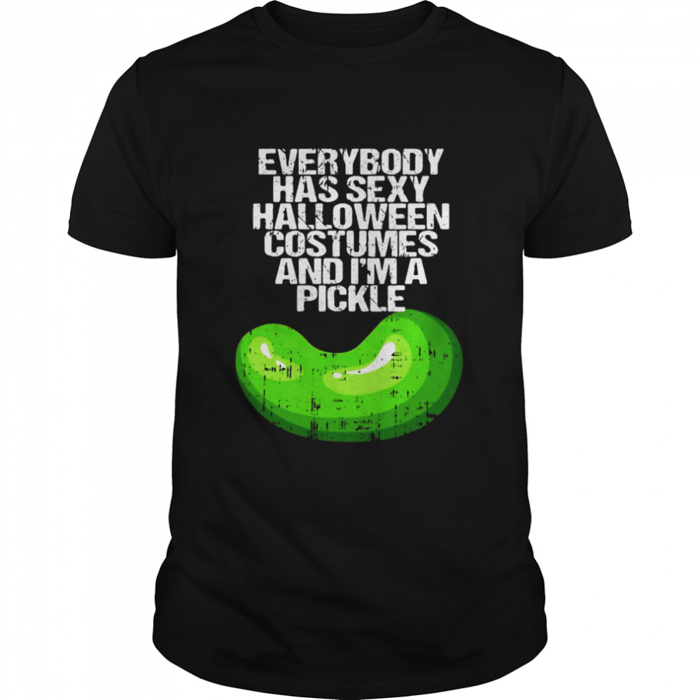 I’m A Pickle Costume Funny Easy Fruits Halloween T-shirt