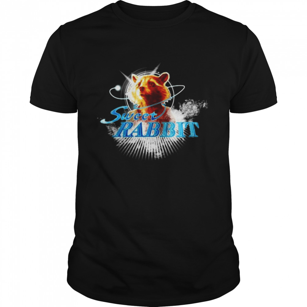 Marvel Guardians Rocket Raccoon Sweet Rabbit T-shirt