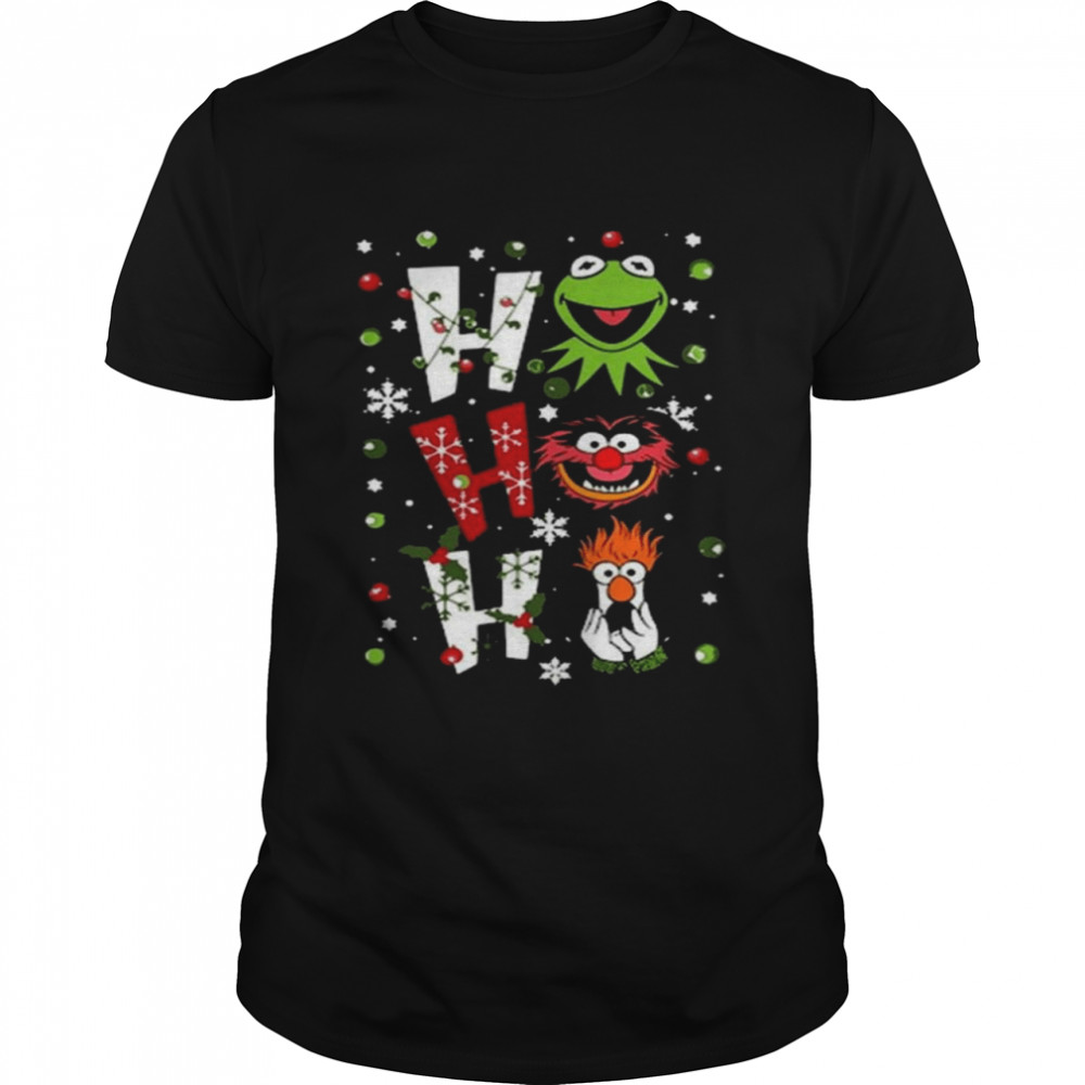 Muppets Ho Ho Ho Light Merry Christmas shirt