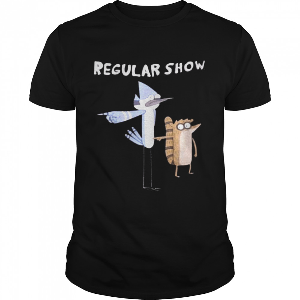 Regular show mordecai rigby shirt