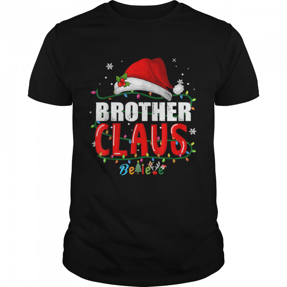 Santa Brother Claus Christmas Matching Family T-Shirt