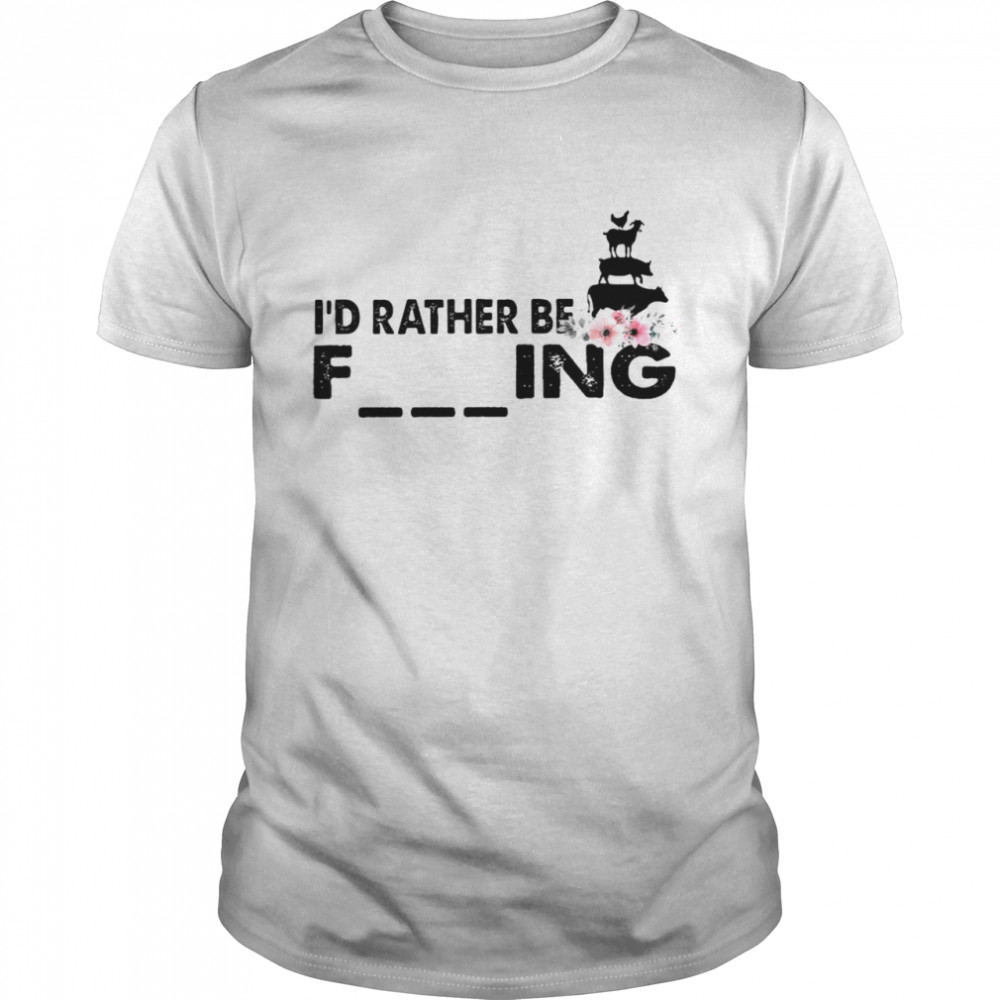 I’d Rather Be Flying T-shirt