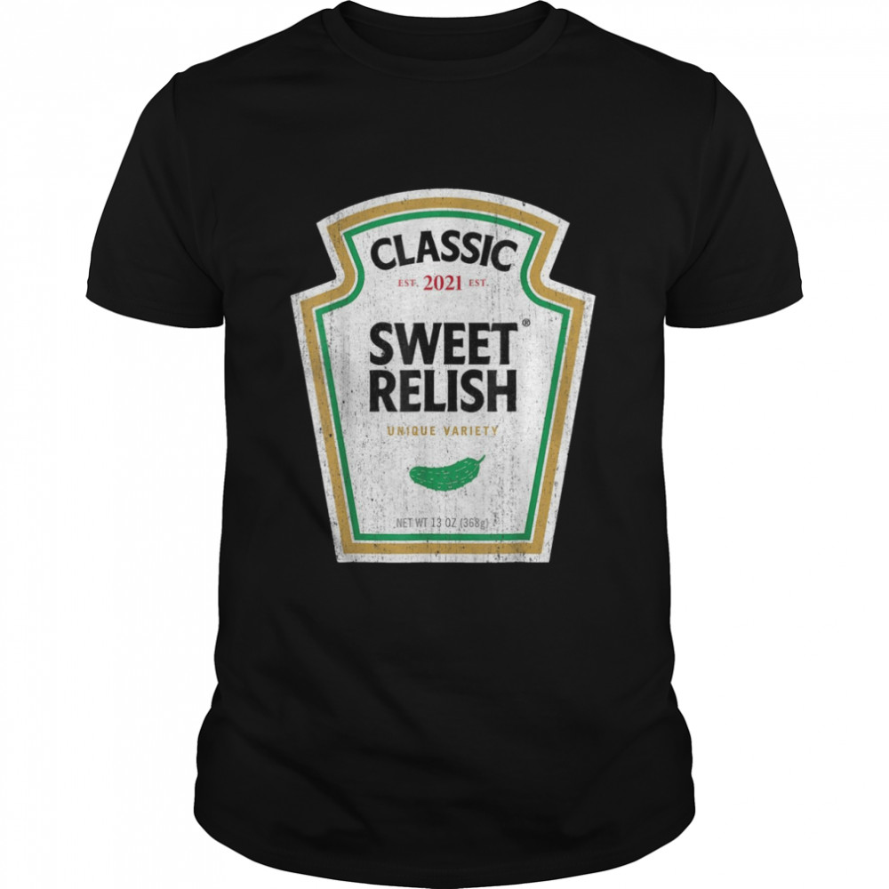 Sweet Relish DIY Halloween Shirt Condiment Green Pickle Shirt