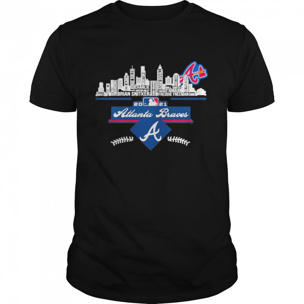 Atlanta City 2021 Atlanta Braves tee Shirt